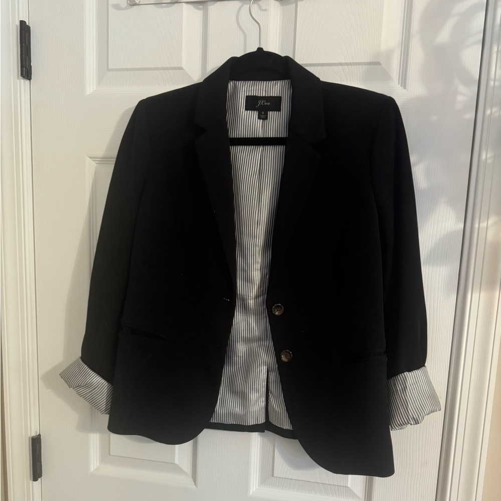 J Crew Black Blazer